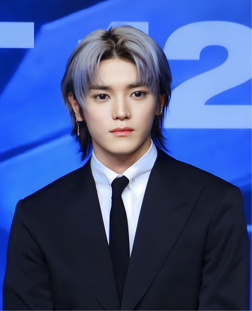Taeyong, líder de NCT 127, en un evento oficial en octubre de 2023