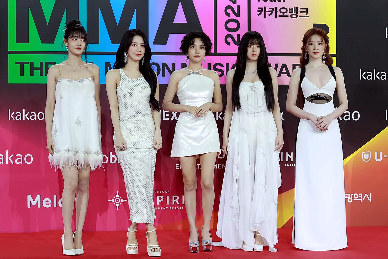 Las integrantes de i-dle en la alfombra roja de los Melon Music Awards 2024