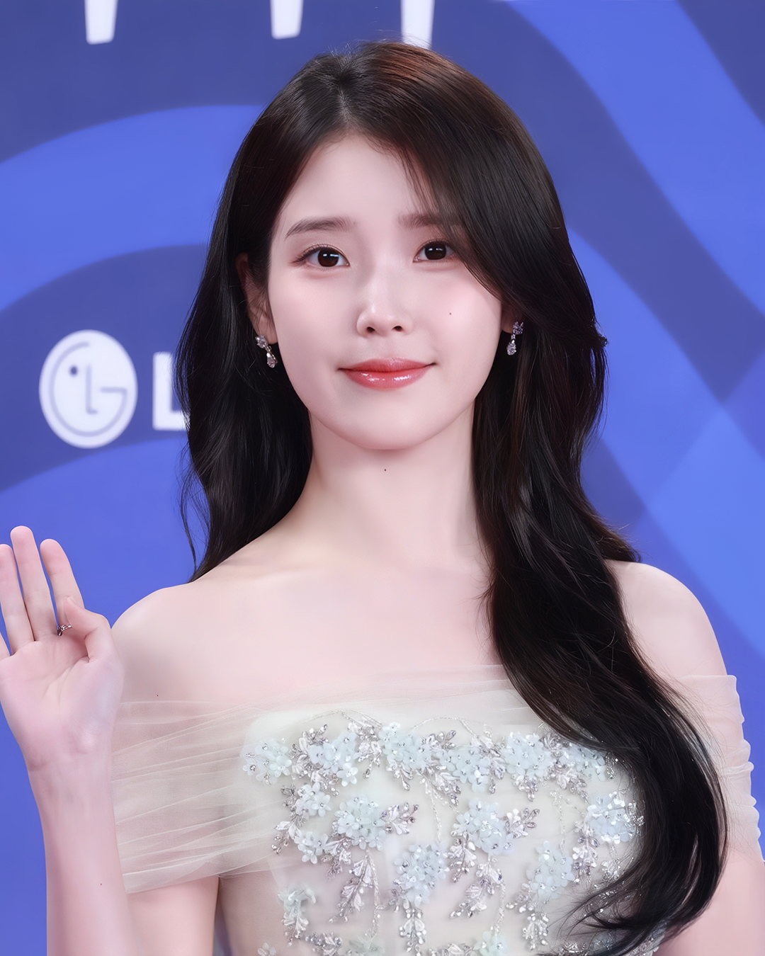 IU en un evento en julio de 2025