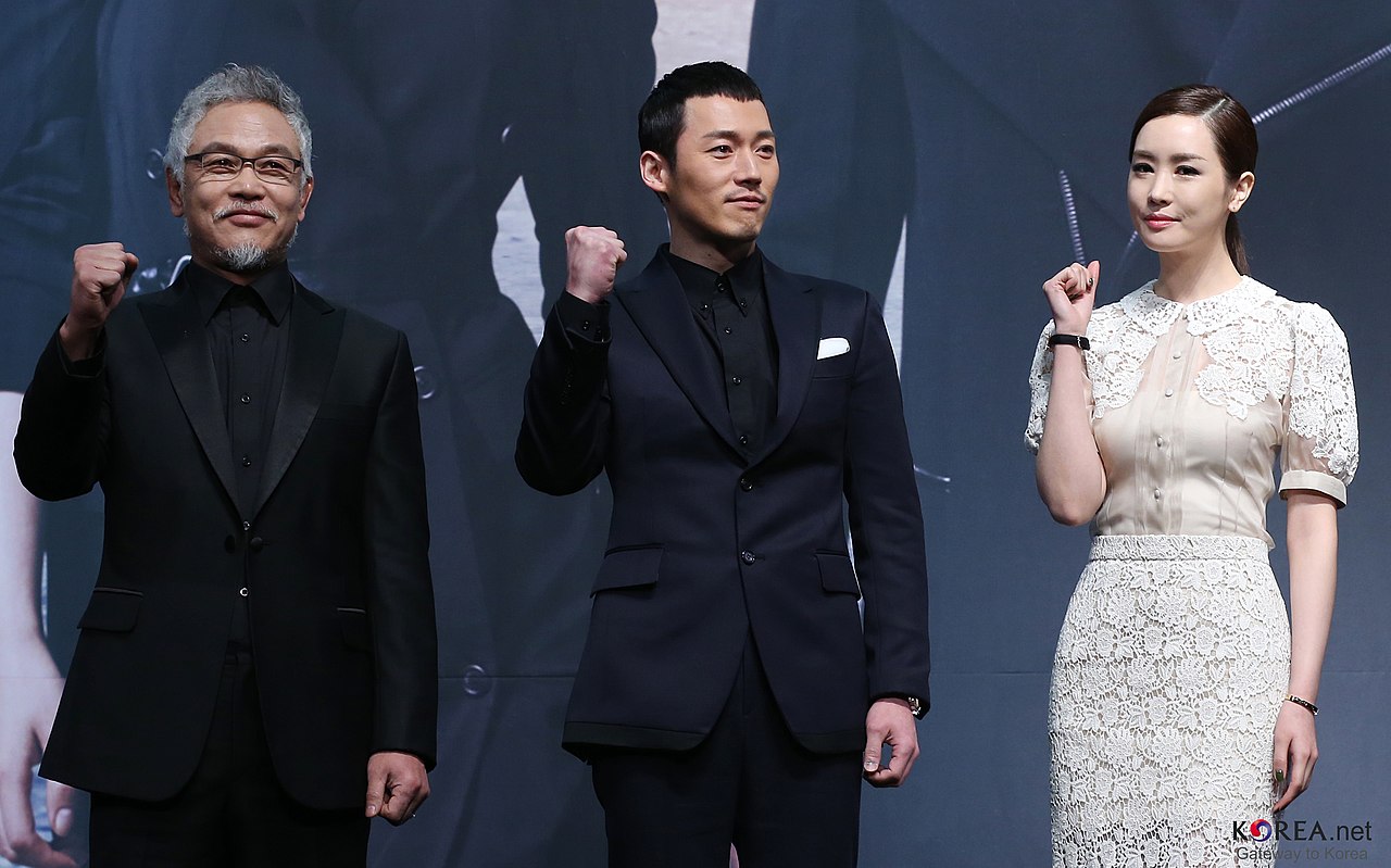 Rueda de prensa de un drama coreano en Seúl