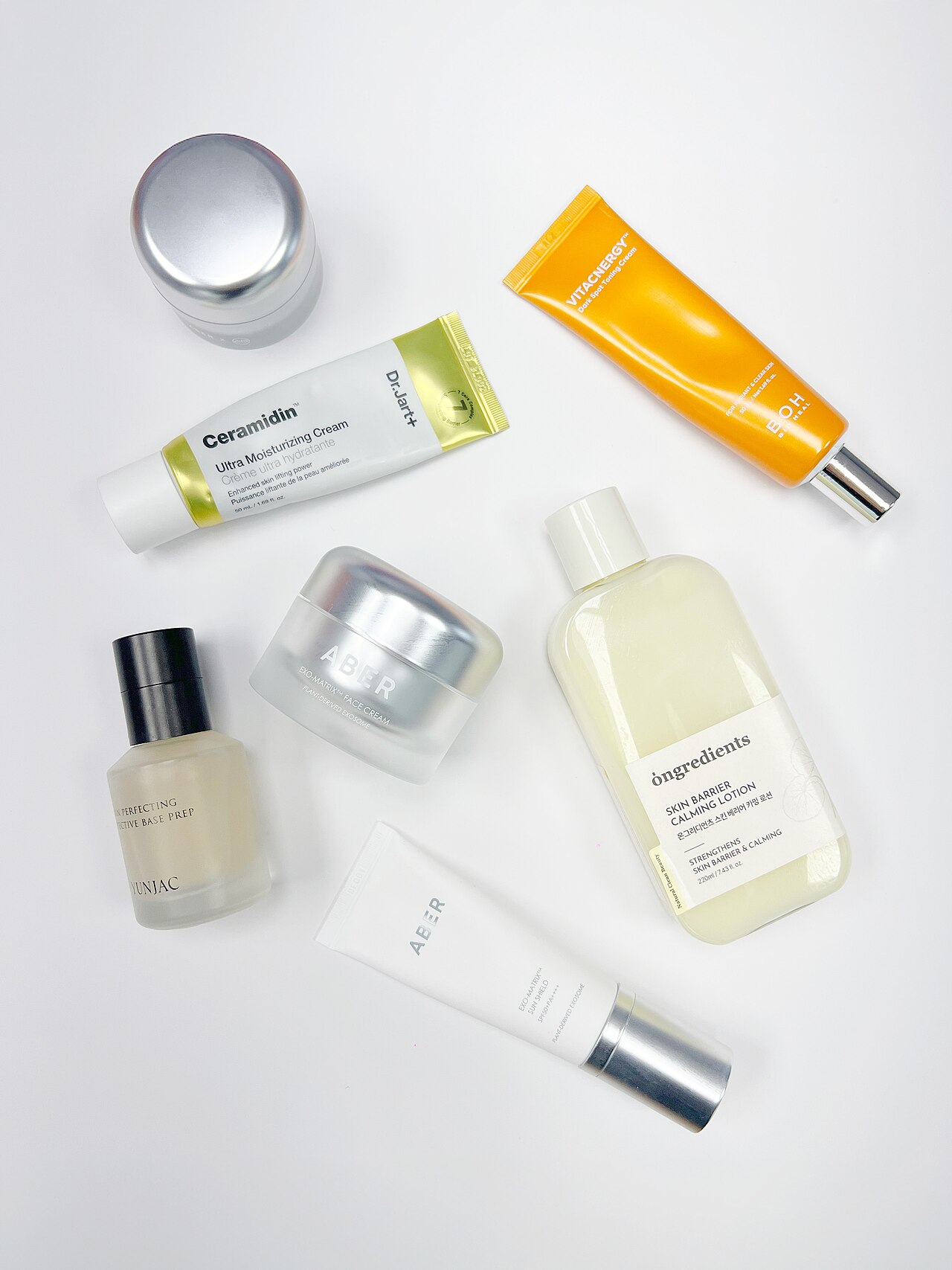 Productos de cosmética coreana, base de la tendencia glass skin