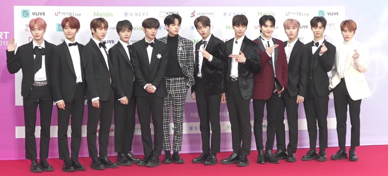 THE BOYZ en una aparición pública en 2019