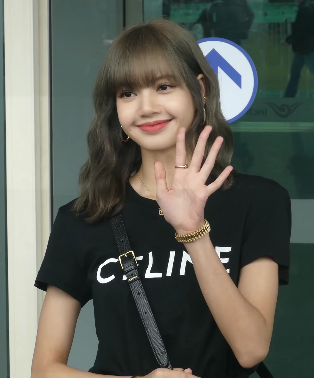 Lisa de BLACKPINK en una aparición pública en 2019