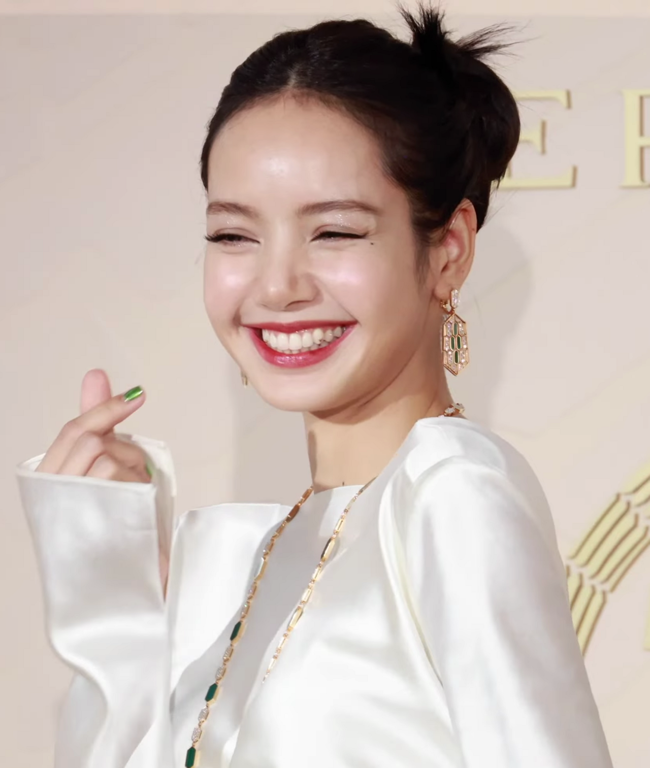 Lisa de BLACKPINK en un evento de Bulgari en 2023