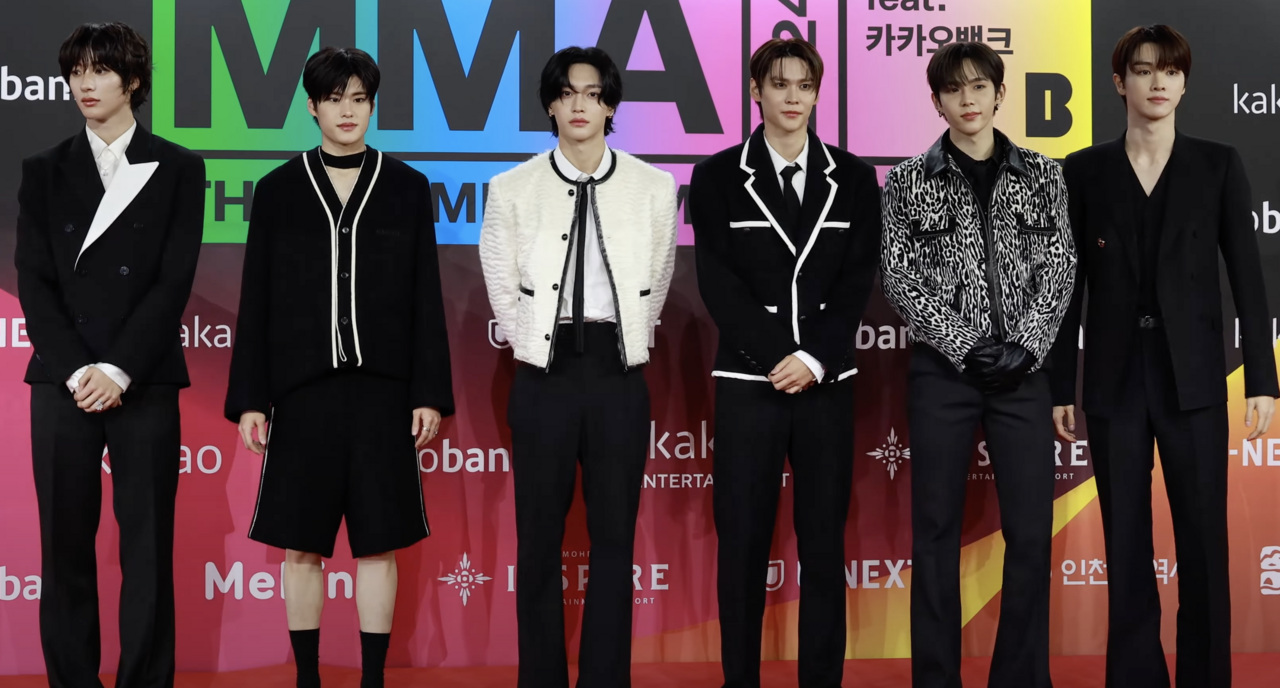 RIIZE en la alfombra de los Melon Music Awards de 2024