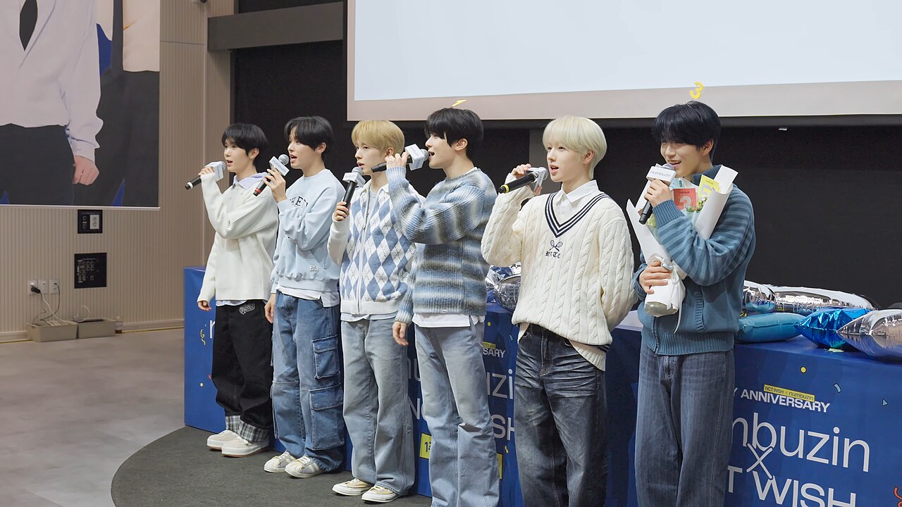 NCT WISH en un fansign en 2026