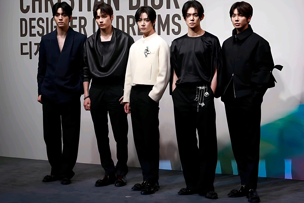 TXT en un evento de Dior en 2025